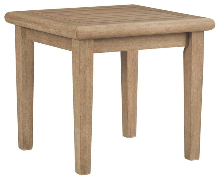 ASHLEY FURNITURE PKG008818 Outdoor Coffee Table With 2 End Tables