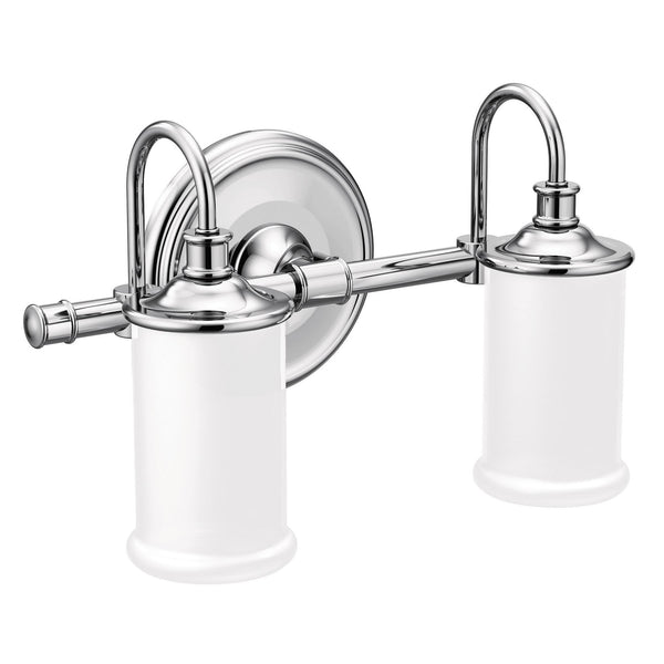 MOEN YB6462CH Belfield Chrome Bath Light