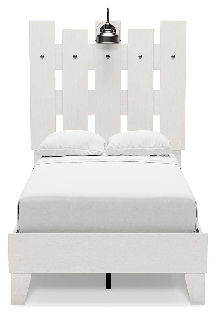 ASHLEY FURNITURE EB1428B2 Vaibryn Twin Panel Platform Bed