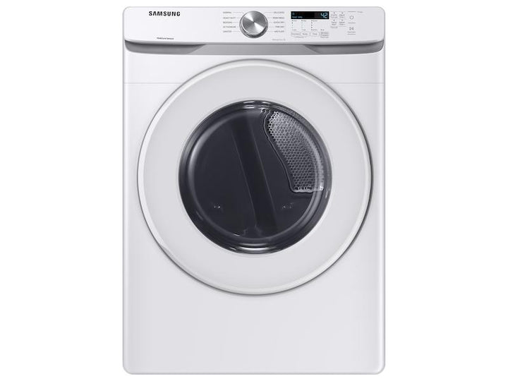 SAMSUNG DVE45T6020W 7.5 cu. ft. Electric Long Vent Dryer with Sensor Dry in White