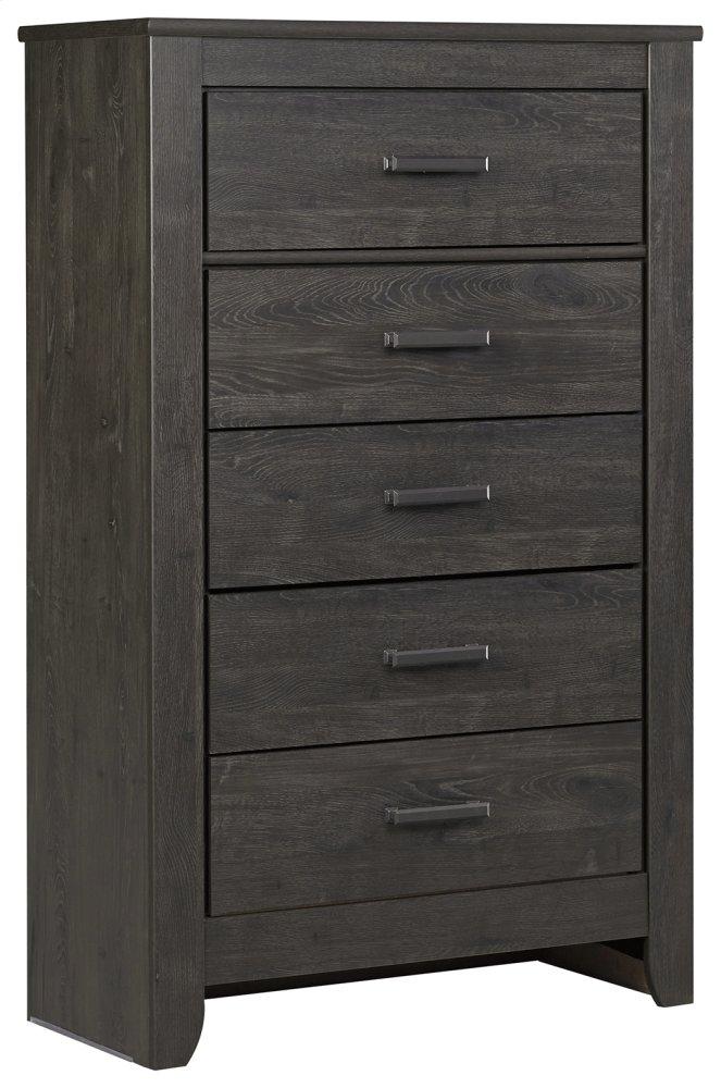 ASHLEY FURNITURE PKG004020 Full Panel Bed With Mirrored Dresser and Chest