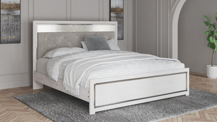 ASHLEY FURNITURE PKG009424 King Panel Bed With Dresser