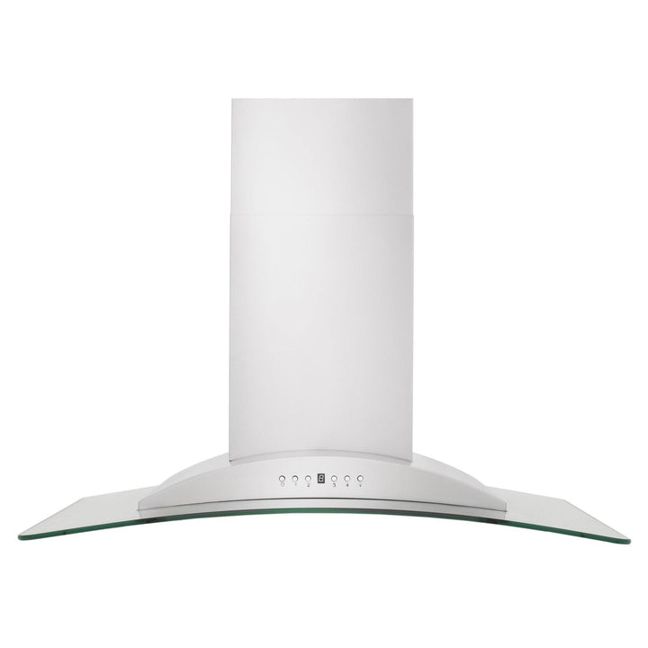 ZLINE KITCHEN AND BATH KN30 ZLINE Convertible Vent Wall Mount Range Hood in Stainless Steel & Glass Size: 30 inch