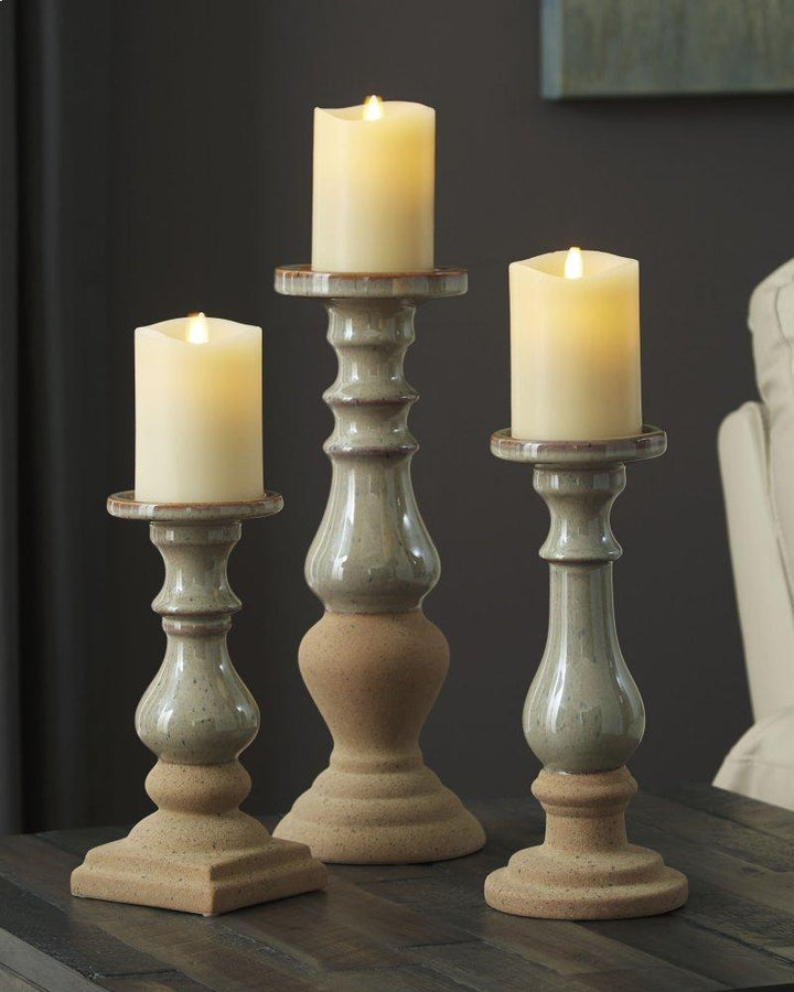 ASHLEY FURNITURE A2000354 Emele Candle Holder set of 3