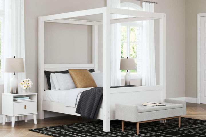 ASHLEY FURNITURE EB1024B7 Aprilyn Full Canopy Bed