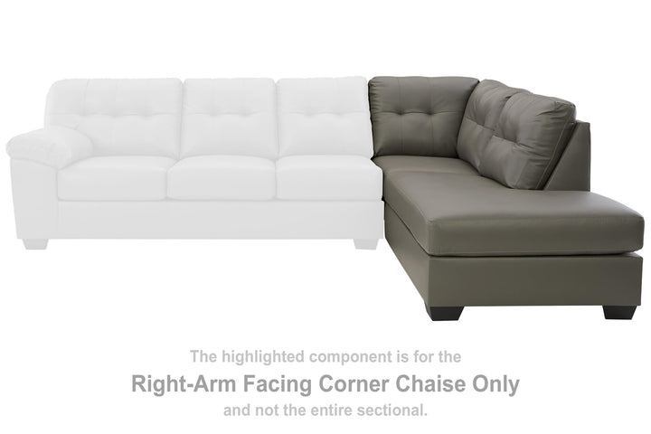 ASHLEY FURNITURE 5970217 Donlen Right-arm Facing Corner Chaise