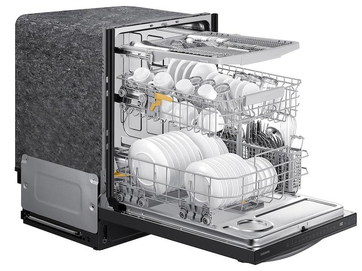 SAMSUNG DW80B6061UG Smart 44dBA Dishwasher with StormWash+ TM in Black Stainless Steel