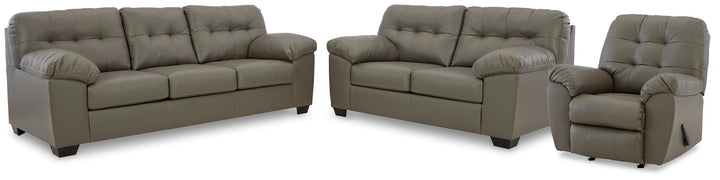 ASHLEY FURNITURE PKG013146 Sofa, Loveseat and Recliner