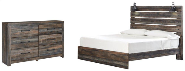 ASHLEY FURNITURE PKG003192 King Panel Bed With Dresser