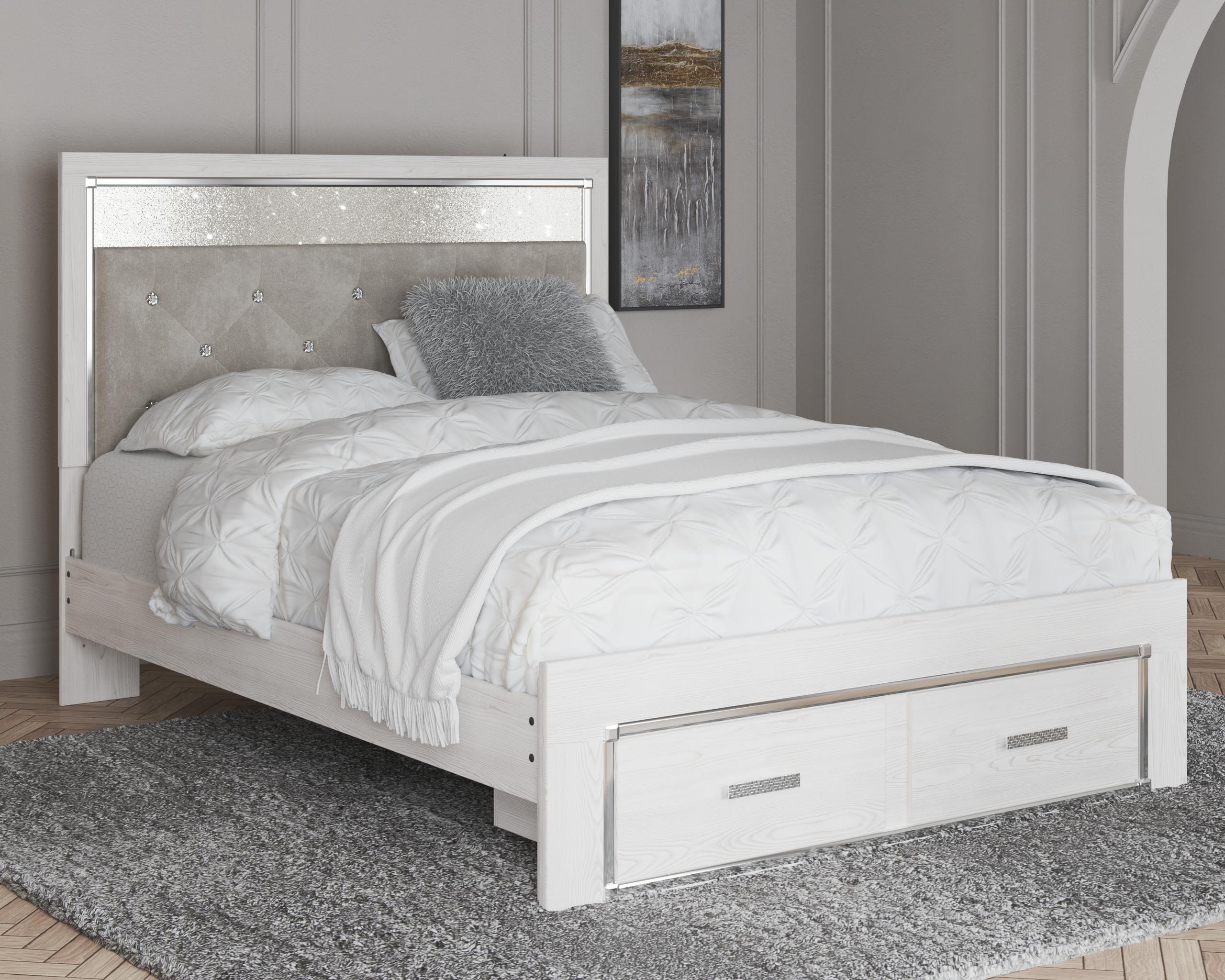 ASHLEY FURNITURE B2640B17 Altyra Queen Upholstered Storage Bed