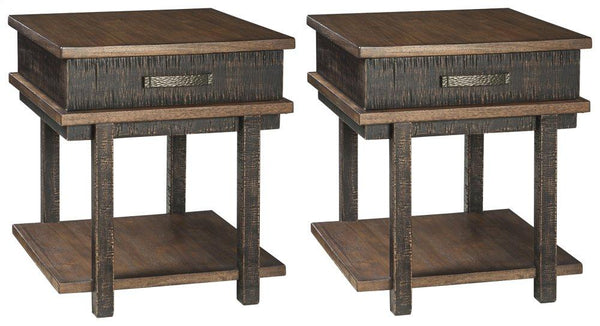 ASHLEY FURNITURE PKG008497 2 End Tables