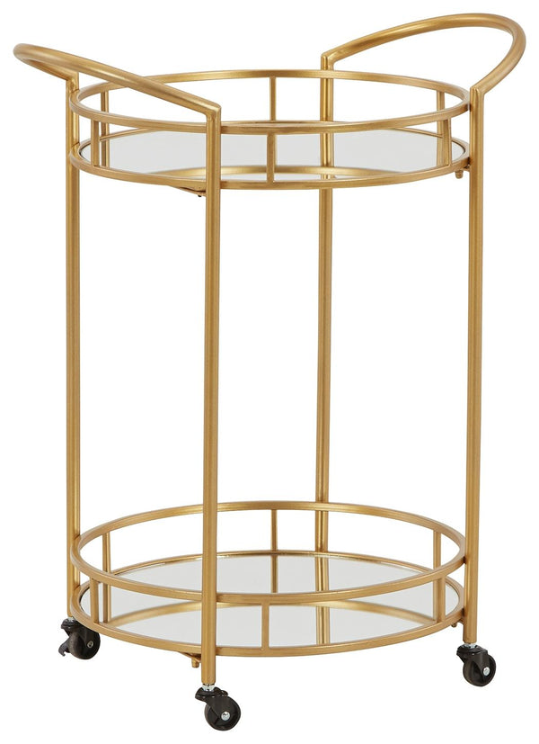 ASHLEY FURNITURE A4000099 Wynora Bar Cart