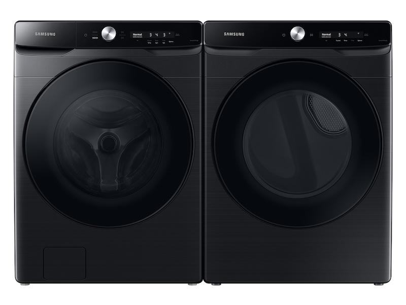 SAMSUNG DVG50A8600V 7.5 cu. ft. Smart Dial Gas Dryer with Super Speed Dry in Brushed Black