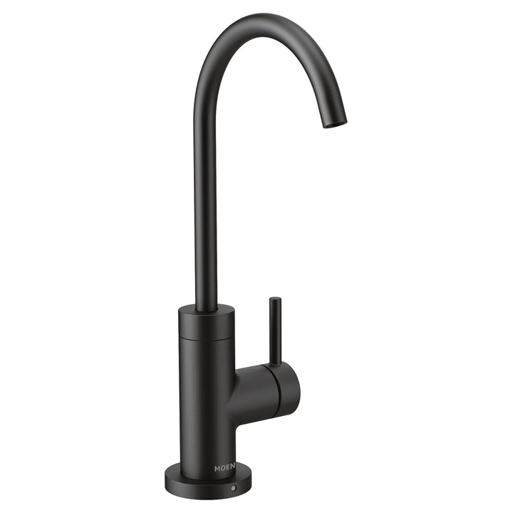 MOEN S5530BL Sip Modern Matte black One-Handle High Arc Beverage Faucet