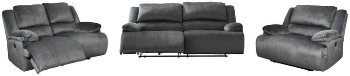 ASHLEY FURNITURE PKG001175 Sofa, Loveseat and Recliner