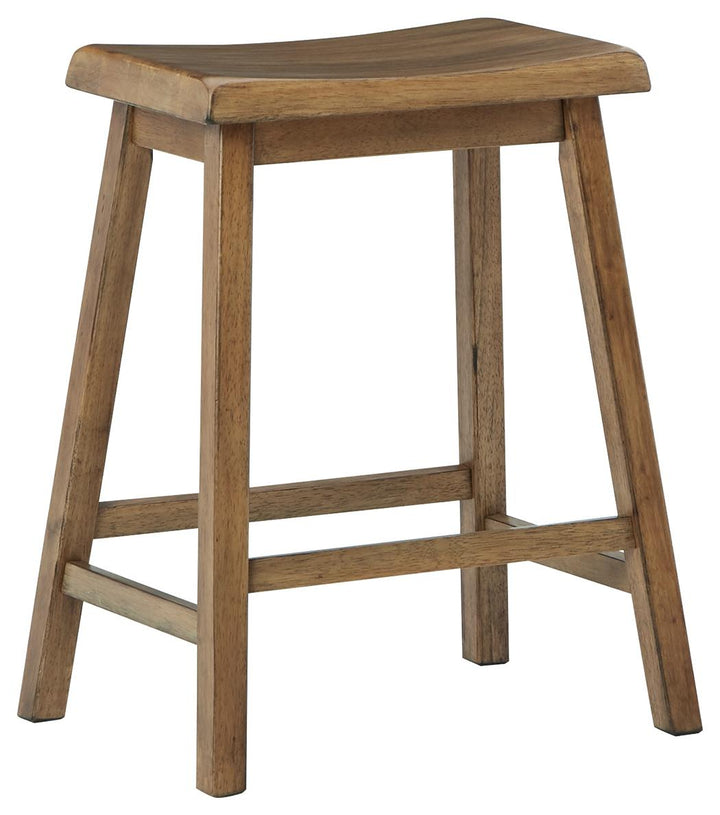 ASHLEY FURNITURE PKG012078 Counter Height Dining Table and 4 Barstools