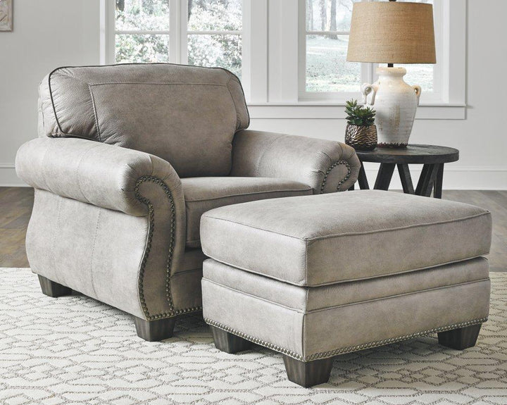 ASHLEY FURNITURE 48701U2 Olsberg Chair and Ottoman