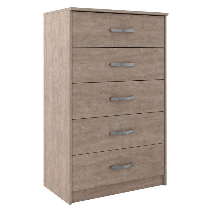 ASHLEY FURNITURE PKG009257 Full Platform Bed With Dresser and Chest