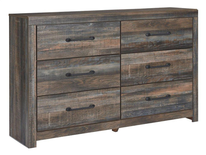 ASHLEY FURNITURE PKG003439 Full Panel Bed With 2 Storage Drawers With Dresser
