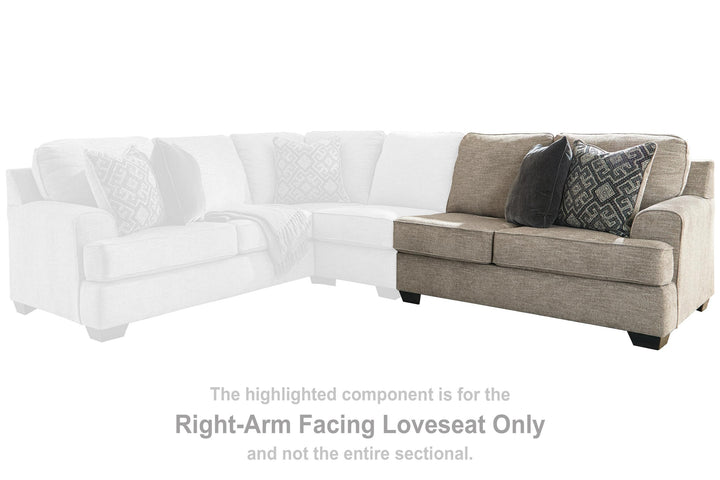 ASHLEY FURNITURE 5610356 Bovarian Right-arm Facing Loveseat