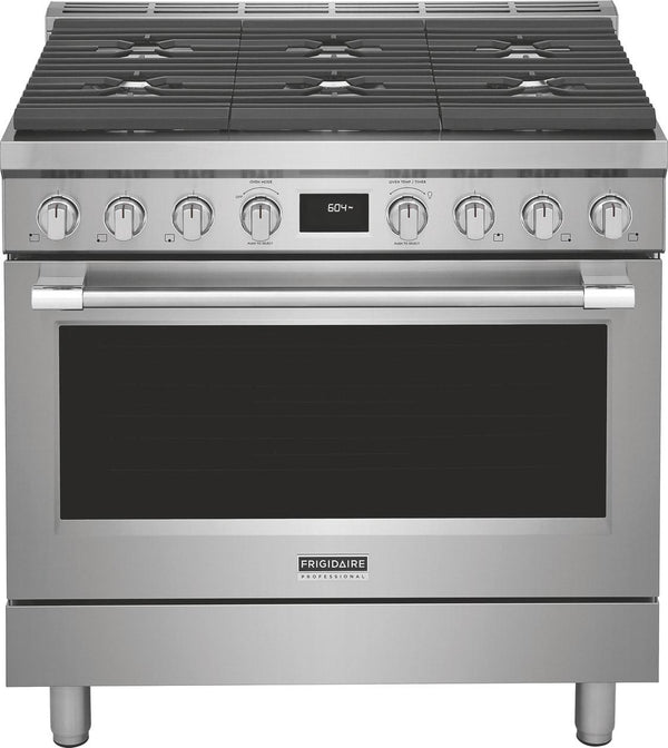 FRIGIDAIRE PCFD3670AF Professional 36" Dual-Fuel Freestanding Range