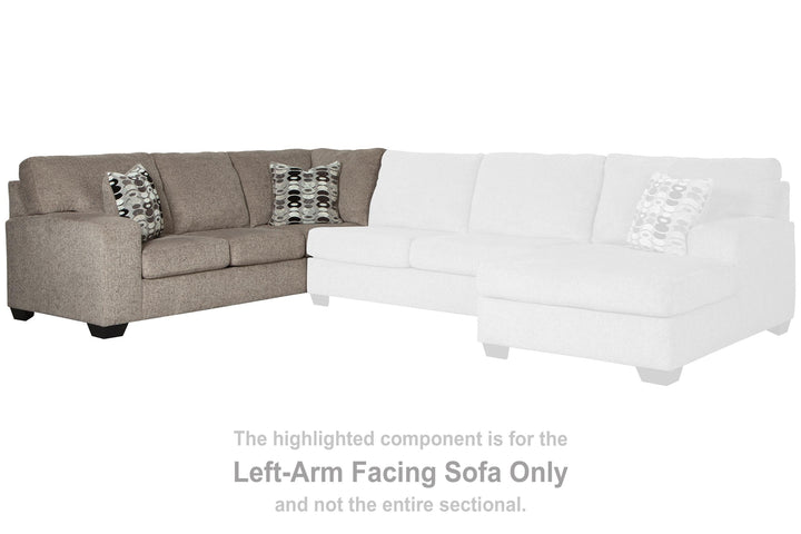 ASHLEY FURNITURE 8070266 Ballinasloe Left-arm Facing Sofa