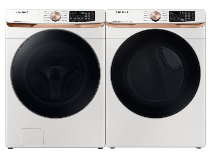 SAMSUNG DVG50BG8300EA3 7.5 cu. ft. Smart Gas Dryer with Steam Sanitize+ and Sensor Dry in Ivory