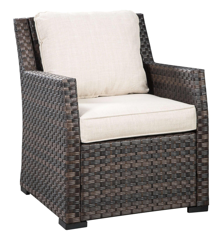 ASHLEY FURNITURE PKG012910 Outdoor Dining Table and 4 Chairs