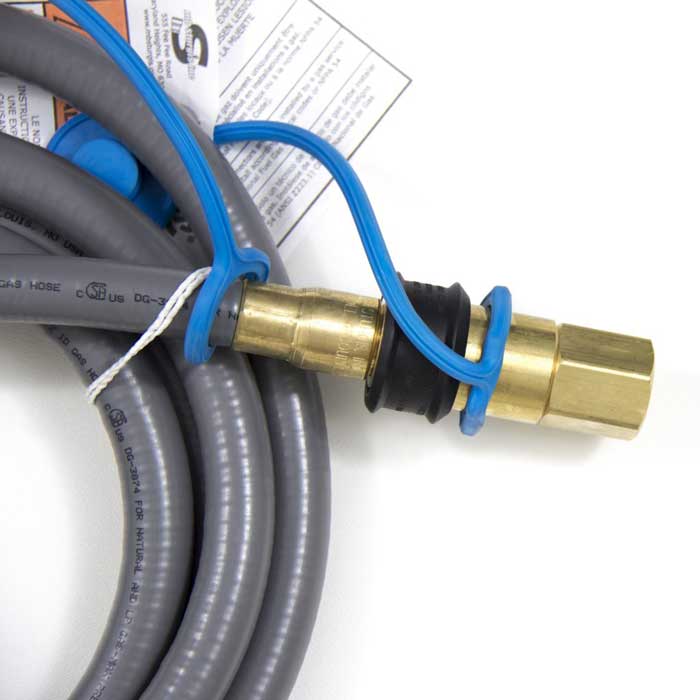 BLAZE GRILLS BLZNGHOSE 1/2 Inch Natural Gas Hose with Quick Disconnect