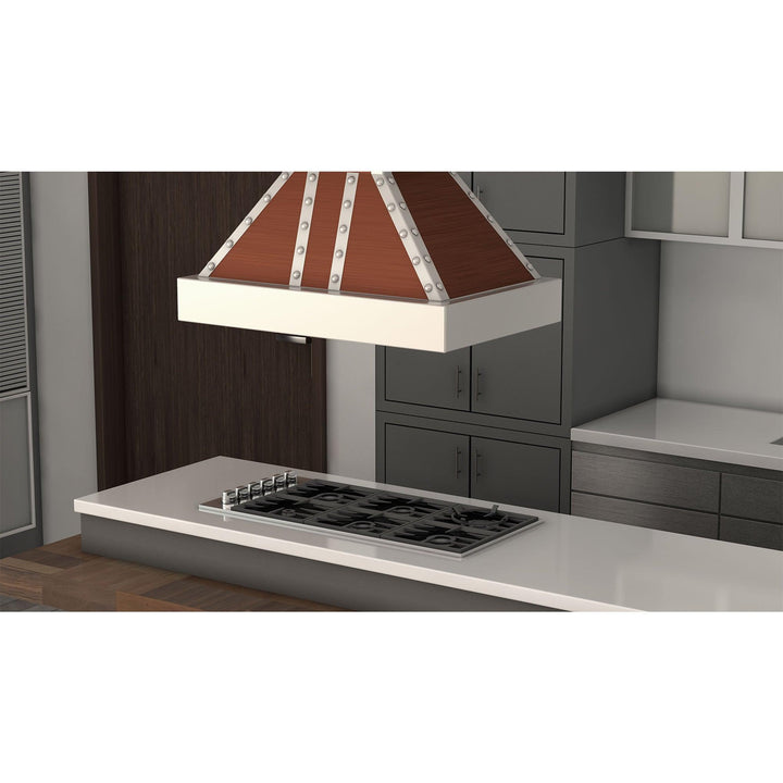 ZLINE KITCHEN AND BATH 655ICSSSS30 ZLINE 30" Designer Series Copper Island Range Hood