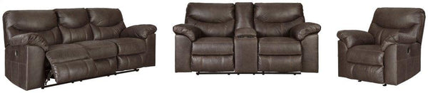 ASHLEY FURNITURE PKG001149 Sofa, Loveseat and Recliner