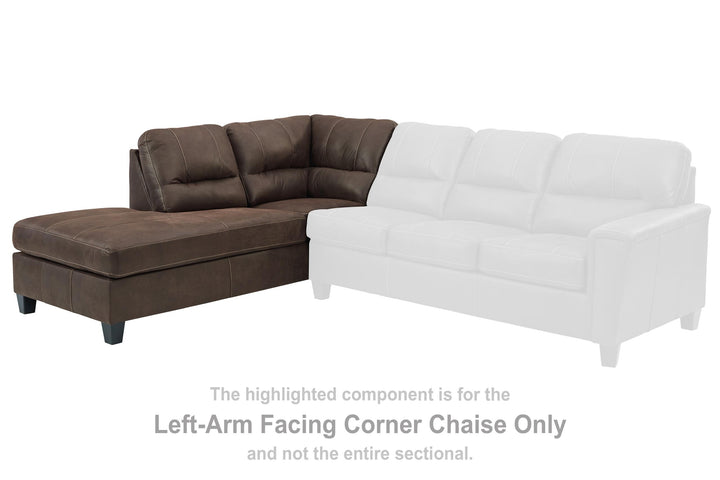 ASHLEY FURNITURE 9400316 Navi Left-arm Facing Corner Chaise