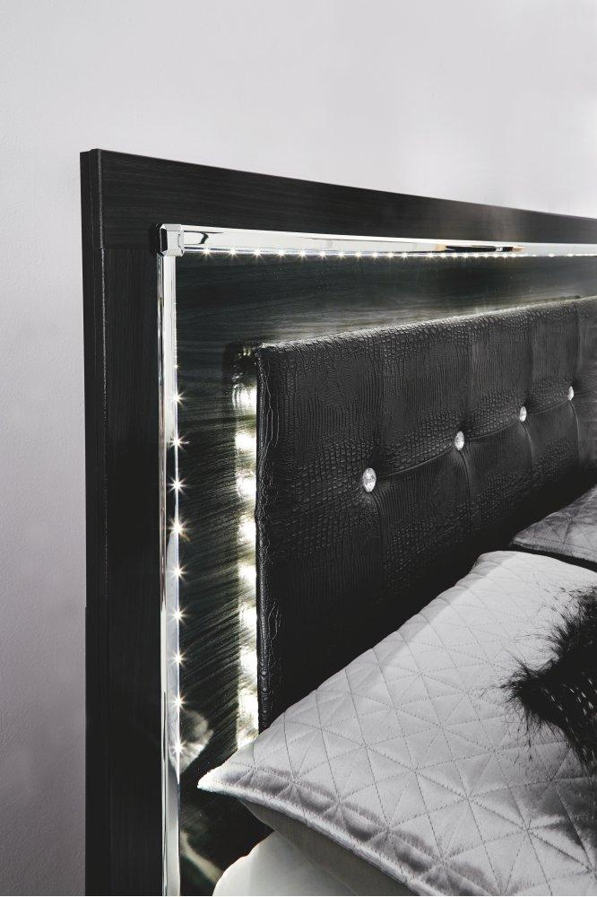 ASHLEY FURNITURE B1420B7 Kaydell King Upholstered Panel Bed With Storage