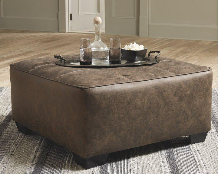 ASHLEY FURNITURE 9130208 Abalone Oversized Accent Ottoman