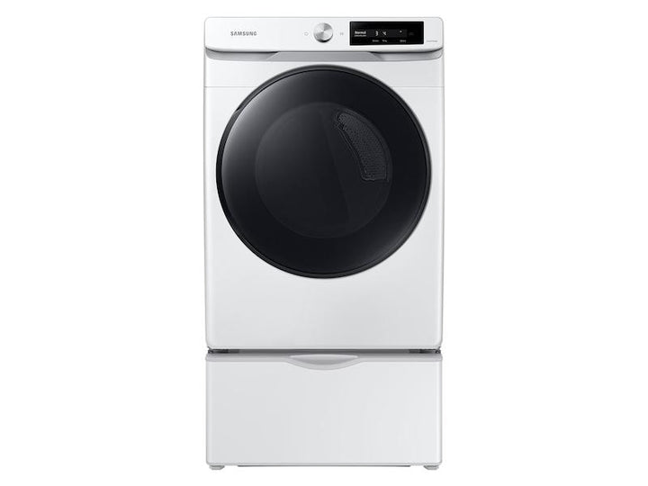 SAMSUNG DVE45A6400W 7.5 cu. ft. Smart Dial Electric Dryer with Super Speed Dry in White