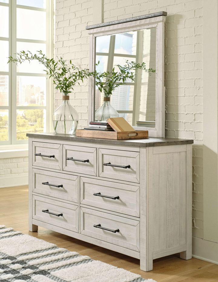 ASHLEY FURNITURE B784B1 Brewgan Dresser and Mirror
