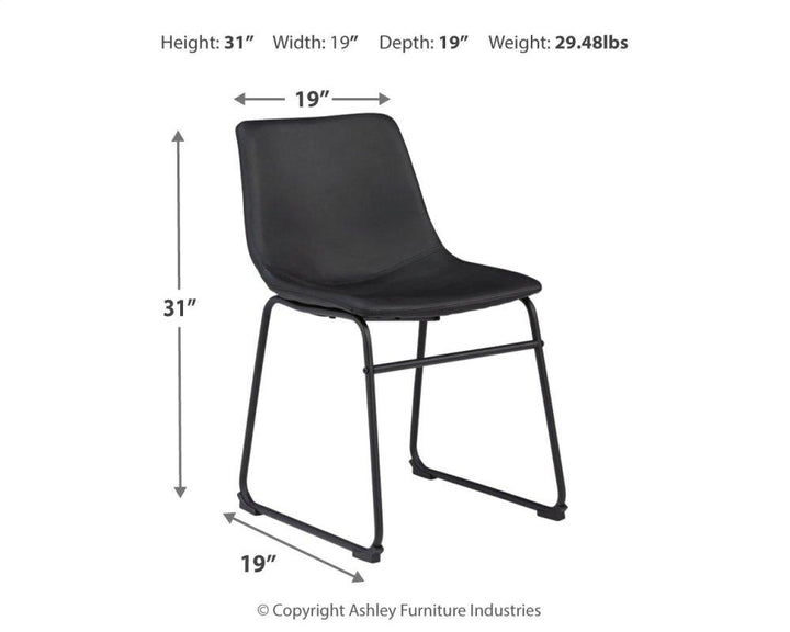 ASHLEY FURNITURE PKG008923 Dining Table and 2 Chairs