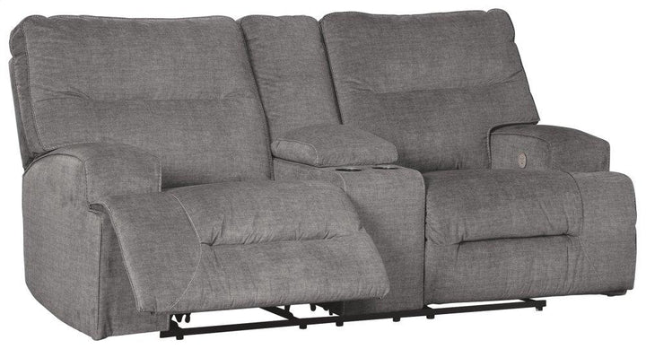 ASHLEY FURNITURE 4530296 Coombs Power Reclining Loveseat With Console