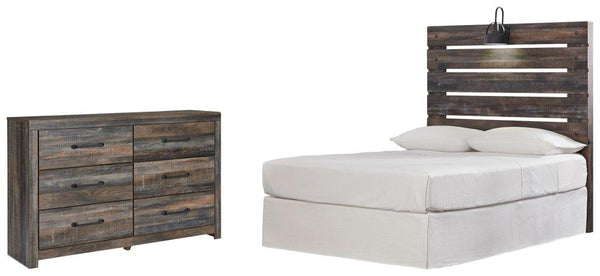 ASHLEY FURNITURE PKG003161 Full Panel Headboard With Dresser
