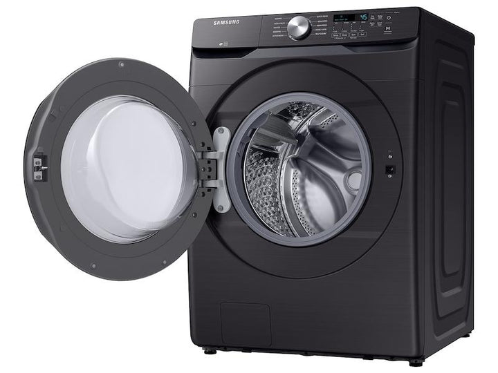 SAMSUNG WF45T6000AV 4.5 cu. ft. Front Load Washer with Vibration Reduction Technology+ in Brushed Black