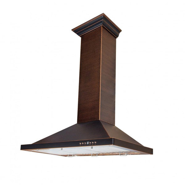 ZLINE KITCHEN AND BATH 8KBH30 ZLINE Designer Series Hand-Hammered Wall Mount Range Hood Size: 30 inch