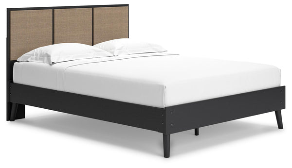 ASHLEY FURNITURE EB1198B2 Charlang Queen Panel Platform Bed
