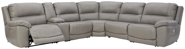 ASHLEY FURNITURE U71605S2 Dunleith 6-piece Power Reclining Sectional