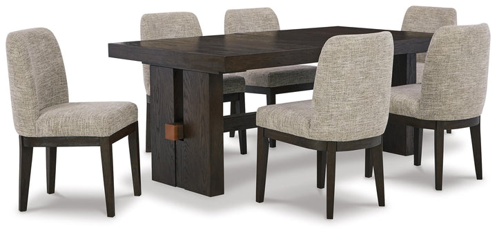 ASHLEY FURNITURE PKG014939 Dining Table and 6 Chairs