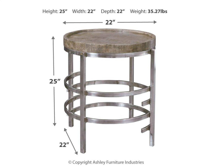 ASHLEY FURNITURE PKG008462 2 End Tables