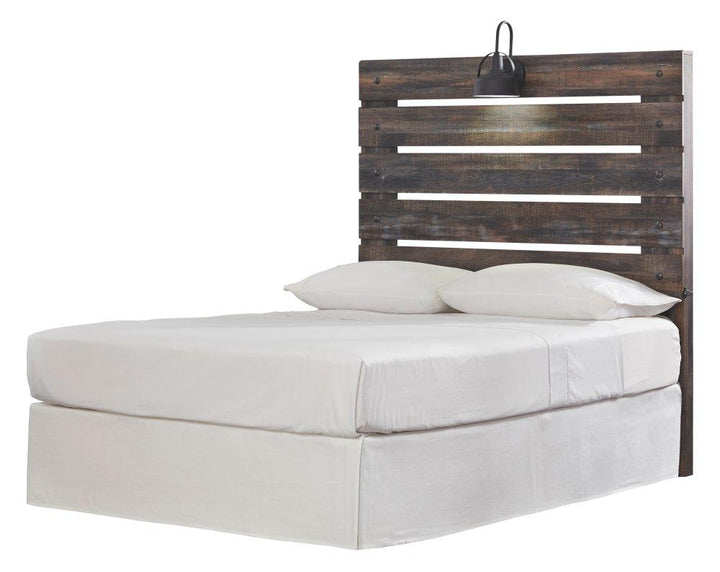 ASHLEY FURNITURE PKG003162 Full Panel Headboard With Mirrored Dresser
