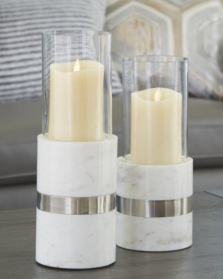 ASHLEY FURNITURE A2000420 Gracelyn Candle Holder set of 2