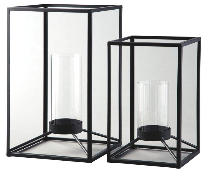 ASHLEY FURNITURE A2000133 Dimtrois Lantern set of 2