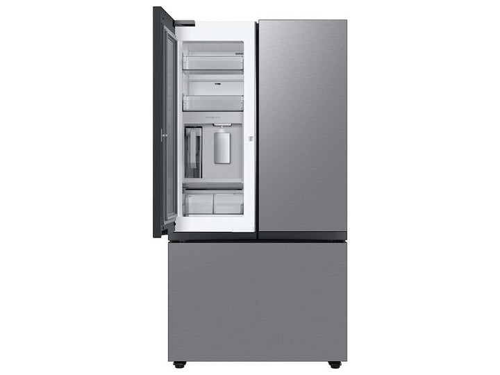 SAMSUNG RF24BB6600QLAA Bespoke 3-Door French Door Refrigerator 24 cu. ft. with Beverage Center TM in Stainless Steel