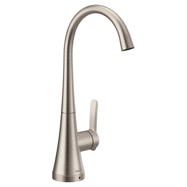 MOEN S5535SRS Spot resist stainless one-handle high arc single mount beverage faucet